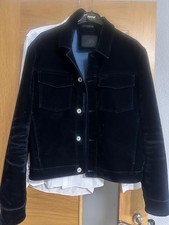 Zara Flocked Velvet Jacket