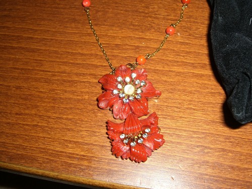 Collana joan rivers fiori - rivers,