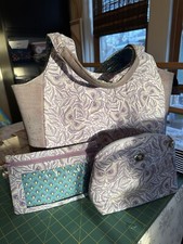 Set borsa e marsupio Tula rosa