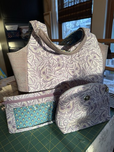 Set borsa marsupio tula rosa - set, e