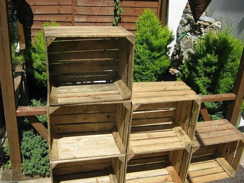 Casse mele legno vintage - mele, in