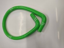 AF Tubo Radiatore Go Kart in Silicone Colore VERDE FLUO - TRAMUTO
