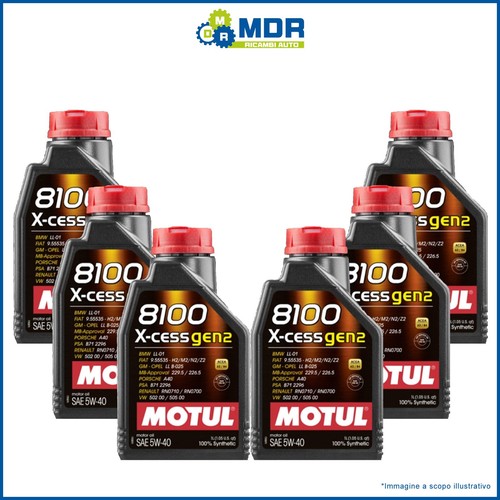 Litri olio motul 8100 5w40 - motul,