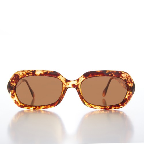 Hexagon mod vintage sunglasses - mod,