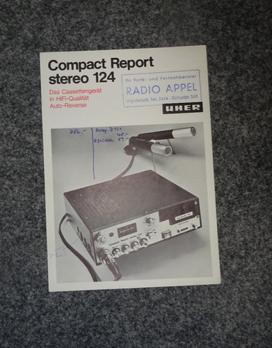 Uher prospekt compact report - uher,