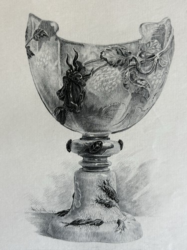 émile gallé hotin gravure - hotin,