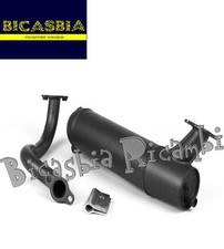 8712 - MARMITTA A BANANA SILURO VESPA 125 PK S XL N V FL FL2 HP ETS