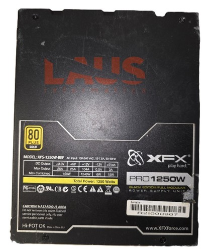 Alimentatore xfx 1250w - alimentatore,