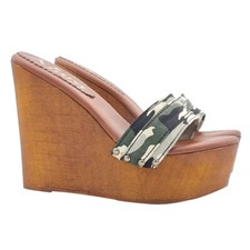 Kiara Shoes Zeppa da donna 13 cm Tomaia Camouflage - KZ3101 CAMOUFLAGE