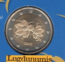 Finlande 2003 2 Euro BU FDC