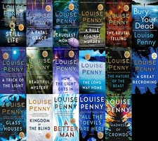 Complete Set Series Lot 18 Chief Inspector Armand Gamache by Louise Penny Mixed
