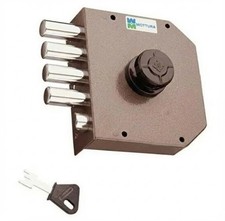 Serratura laterale con pomolo