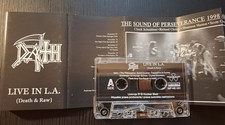 Death – Live In L.A. (Death & Raw) 2001 MC Cassette - Polish Press - RARE