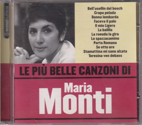 Maria monti raro cd fuori - monti,