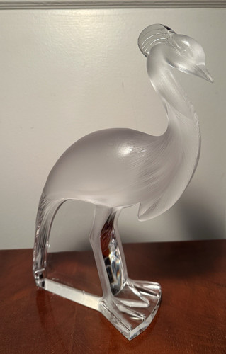Large lalique louisiane - large, 14"