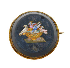 Spilla antica vittoriana in