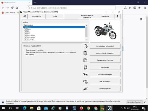 Manuale officina bmw - officina, motorrad