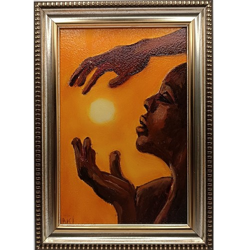 Dipinto olio originale - , arte