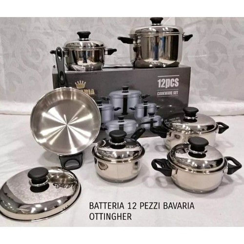 Batteria pentole bavaria - batteria,