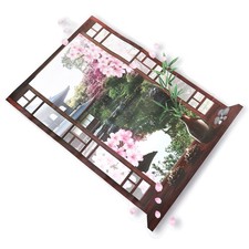 Adesivo murale 3D finestra