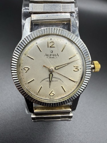 Orologio alpha uomo - uomo, vintage