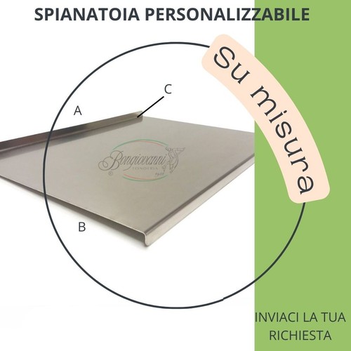 Spianatoia acciaio inox - spianatoia, in
