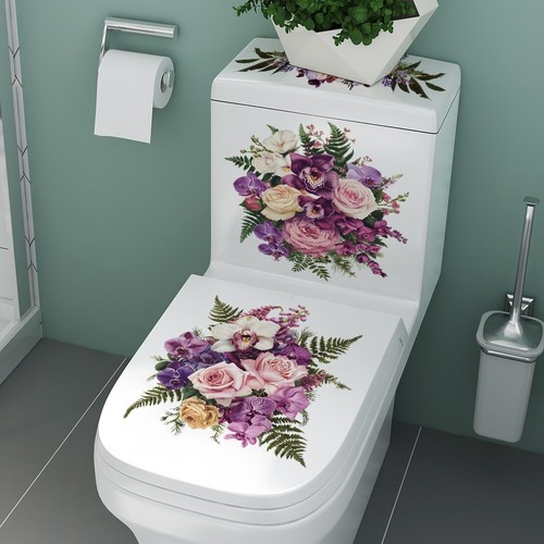 Decalcomania bagno floreale