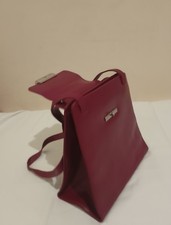borsa mandarina duck in pelle rossa