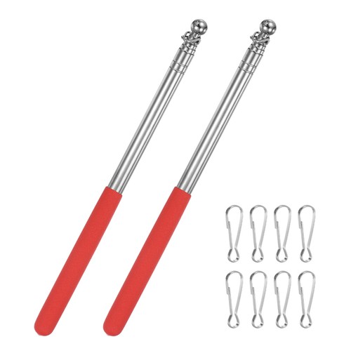 Set aste bandiera - set, di
