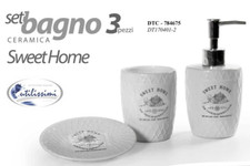 SET 3 ACCESSORI BAGNO