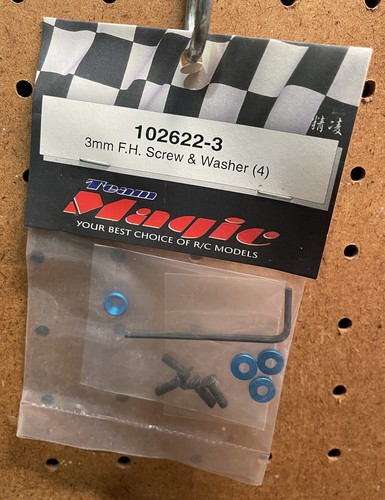 Team magic 3mm viti rondelle - team,