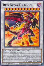 YUGIOH Mazzo Drago Nova Rosso