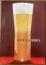 COS'E' LA BIRRA -VINTAGE BROCHURE UNIONE ITALIANA FABBRICANTI BIRRA E MALTO
