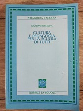 LIBRO G. BERTAGNA - CULTURA E