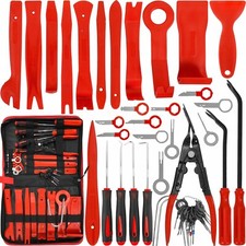 Strumenti Rimozione Smontaggio Modanature Stereo Pannelli Auto Kit 43 Pz