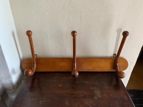 Attaccapanni legno chiaro - attaccapanni,