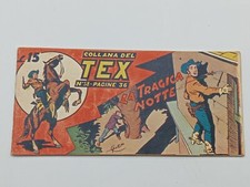 striscia originale TEX 1� prima serie prima edizione n. 58 LA TRAGICA NOTTE