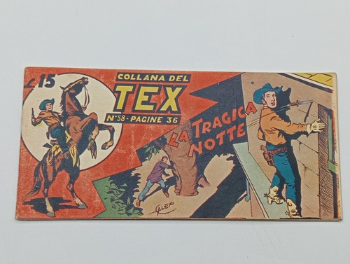 Striscia originale tex - tex, 1a