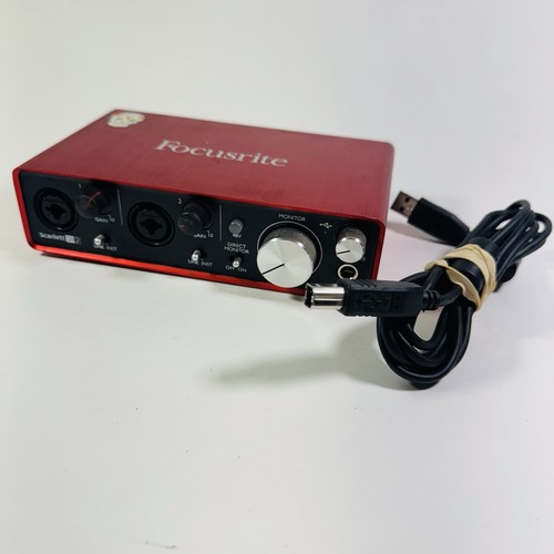 Focusrite scarlett 2i2 - scarlett, (2a