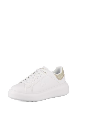 Sneakers stringate donna oro