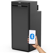 Compressore Frigorifero 90L Due Camere Congelatore Campeggio Frigorifero 12V Riscaldamento Stand