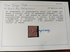 REGNO - 1879- EFFIGIE UMBERTO