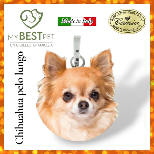 Ciondolo pendente cane argento