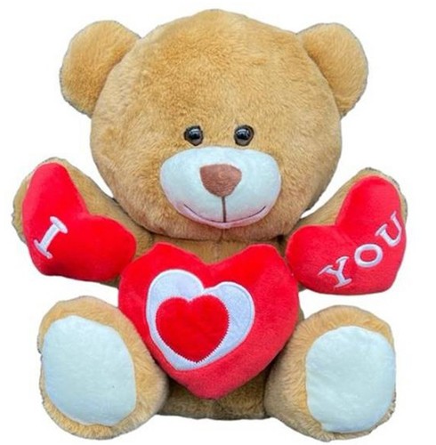 Peluche con cuori - 55, ti