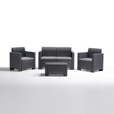 Salotto Nebraska 2 polirattan