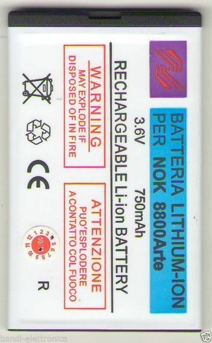 Batteria nokia 6216 classic - batteria,