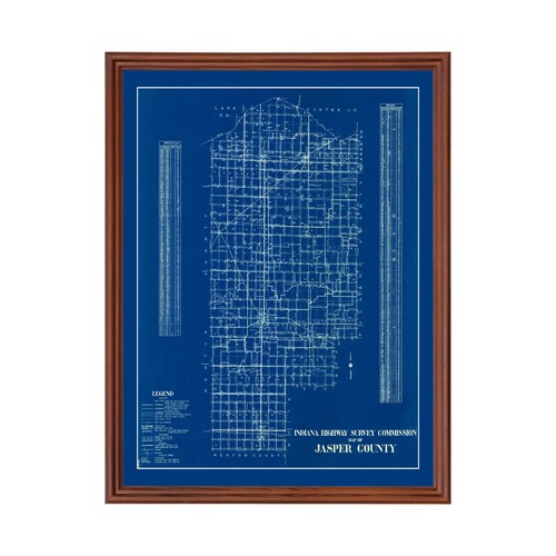 Vecchia mappa della contea - , di