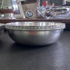 Christofle piatto argento malmaison 4 ciotole diametro 12 cm