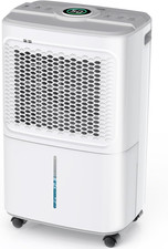 Deumidificatore Elettrico a Risparmio Energetico, 12 L/24 H, 190 W, per 20 M² Co