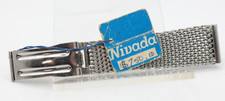 NIVADA BEADS OF RICE VINTAGE PARZIALE OROLOGIO DA POLSO BRACCIALE 19,5mm LUG END (HR)